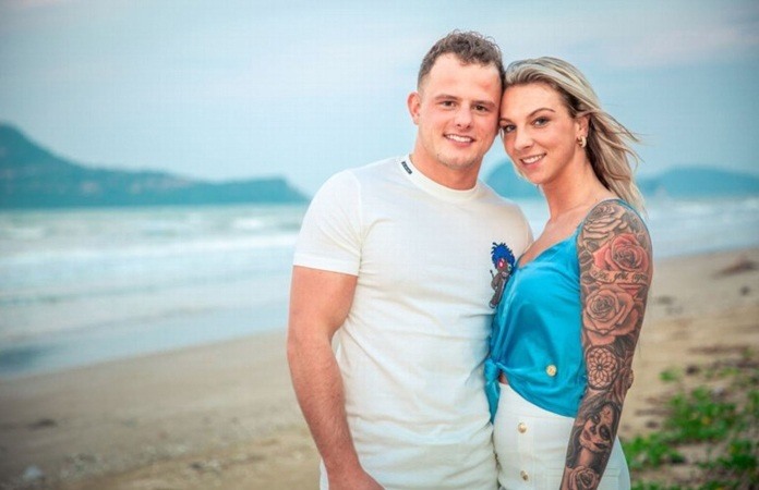 ‘Temptation’-Melissa en Gianni onthullen opvallende naam van hun pasgeboren zoontje