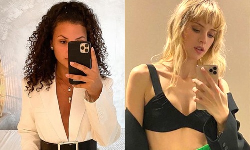 ‘Temptation’-Angela straalt in pikante outfit, ‘BGT’-jurylid Amanda Holden toont haar eindeloze benen en ‘Love Island’-Lisa poseert in pikante kerstlingerie (foto’s)