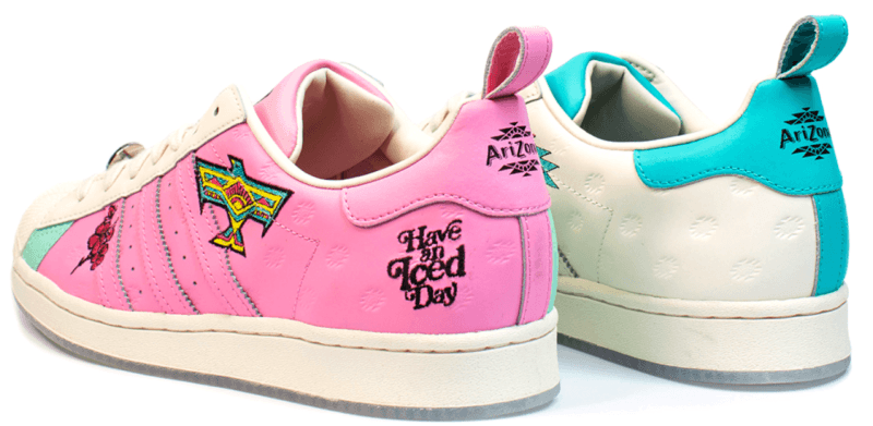 Adidas en AriZona slaan de handen in elkaar met flashy sneakers (foto’s)