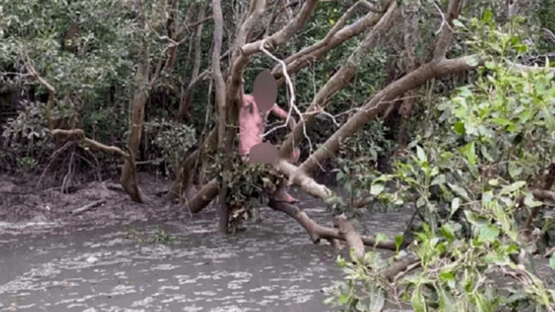 Vissers redden naakte ontsnapte gevangene uit Australische wildernis vol krokodillen