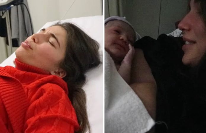 Zo verliep de bevalling van ‘Temptation’-Amber: “Respect voor vrouwen die zonder epidurale bevallen” (video)