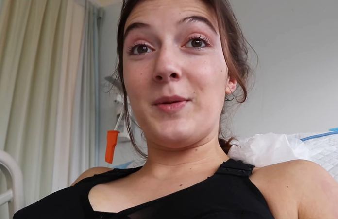 Jamie-Lee Six filmt verloop van haar borstvergroting: “Wow, ik heb nu een decolleté!” (video)