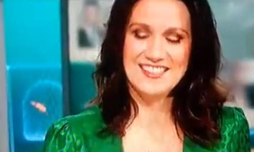 Presentatrice van ochtendshow krijgt kritiek wegens ’te diepe decolleté’: “Ze toont meer boezem dan Pamela Anderson!” (foto/video)