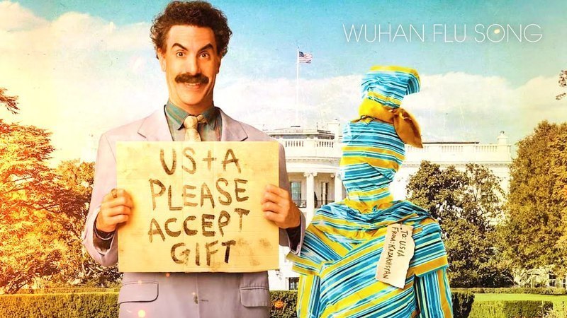 ‘Coronalied’ uit ‘Borat 2’ staat op de shortlist voor Oscarnominatie