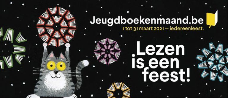 Jeugdboekenmaand viert halve eeuw leesplezier met ‘Lezen is een feest!’