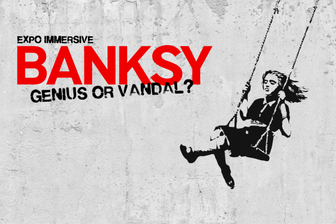 Street art kunstenaar Banksy komt naar Brussel en jij kan erbij zijn