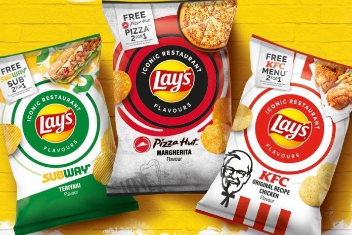 BIZAR. Lay’s lanceert drie originele chips smaken én trakteert op een gratis maal
