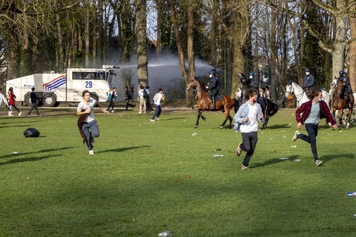 Nepfestival La Boum loopt uit de hand in Ter Kamerenbos (video)