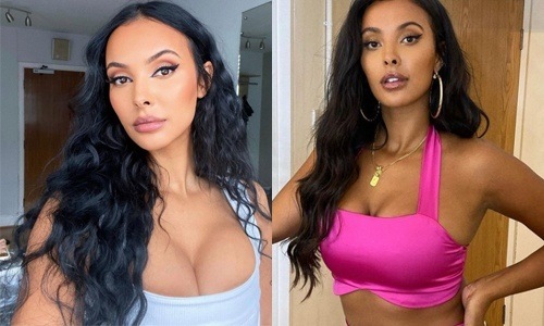 Tv-presentatrice Maya Jama straalt in doorschijnende outfit. Fans lovend: “Sensationeel!” (foto’s)