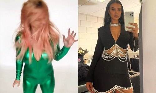 Valerie De Booser straalt in badpak, Britney Spears amuseert zich in strakke outfit en Megan Fox deelt pikant plaatje (foto’s)