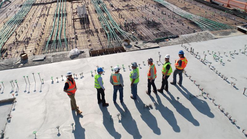 Bouwsector recht de rug in 2021