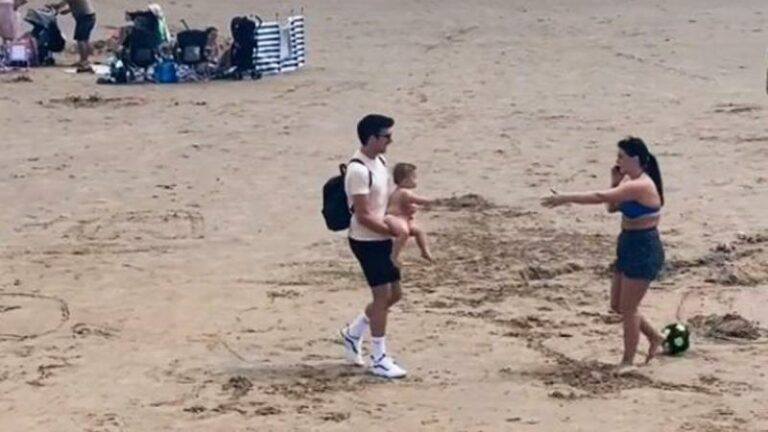 Voorbijgangers vinden verdwaalde baby, maar de reactie van de moeder tart elke verbeelding (video)