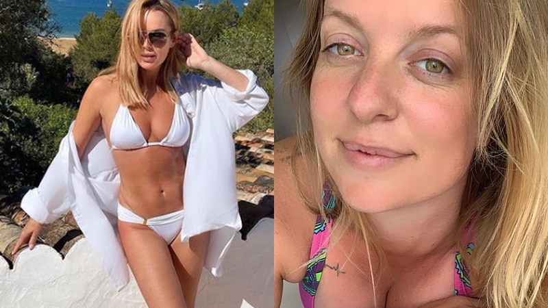Elke Clijsters geniet aan het zwembad, Véronique De Kock ontspant in bubbelbad en ‘Temptation’-Megan geniet in bikini (foto’s)