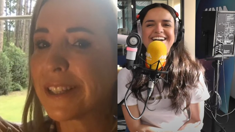 Kathleen (ex-K3) toont ‘geheime code voor knappe papa’s’. Marthe: “Nu kunnen we het subtiel doen!” (video)