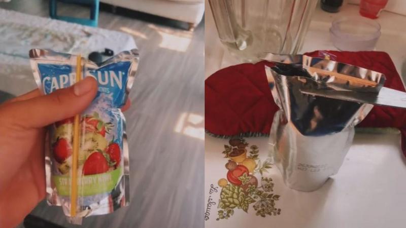 Man opent Capri Sun en walgt van wat hij aantreft: “Ik kan niet geloven dat kinderen dit drinken!” (video)