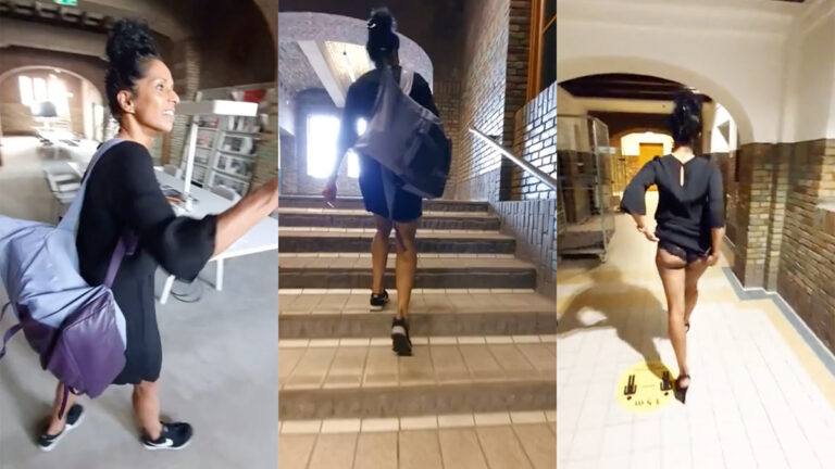 Ex-medewerkster spoorbeheerder schiet pikante film op laatste werkdag