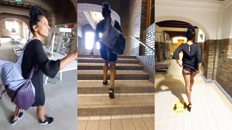 Ex-medewerkster spoorbeheerder schiet pikante film op laatste werkdag