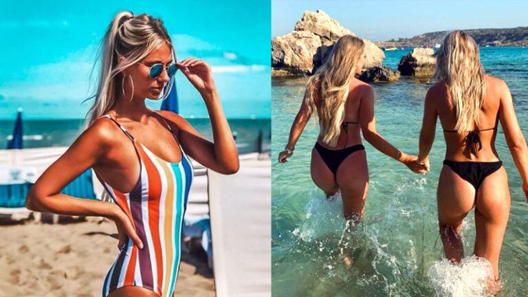Julie Vermeire straalt in Baywatch-outfit,  Laura Lieckens hoopt vooral op wat zon…