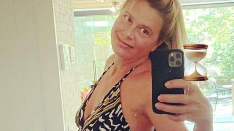 Hoogzwangere Nathalie Meskens toont bolle buik: «Hij kan nu elk moment komen» (foto)