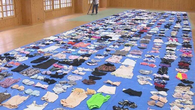 BIZAR. ‘Slipjesdief’ in Japan stal meer dan 700 stukken vrouwenondergoed uit wasserettes