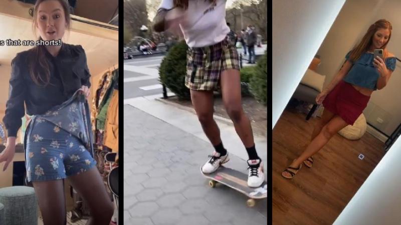 Millennials zijn boos: het shortrokje is terug