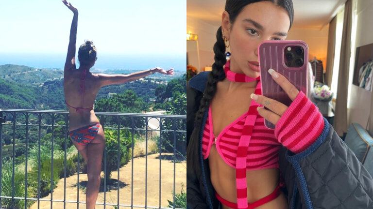 Véronique De Kock straalt in bikini, Jitske Van de Veire poseert op het strand en Dua Lipa deelt sensuele selfie (foto’s)
