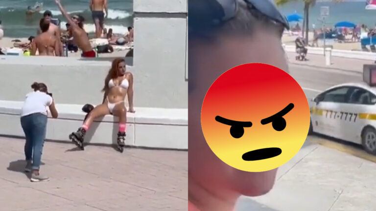 Man filmt stiekem het ‘mooie uitzicht’ op vakantie. Maar dan? BETRAPT! (video)