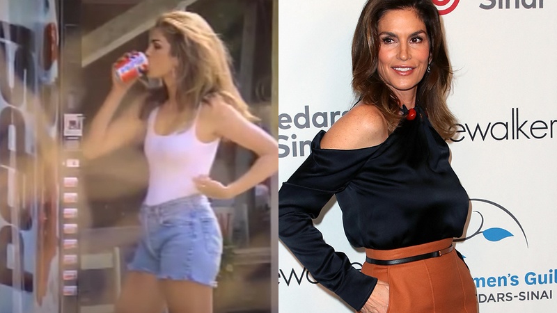 Cindy Crawford speelt haar sexy Pepsi-reclame uit ’92 na. Fans lovend: “Sensationeel!” (foto)