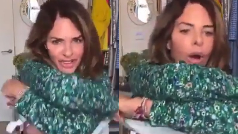 Tv-presentatrice toont per ongeluk haar borsten op Instagram. Fans lovend: “Geweldige reactie” (video)