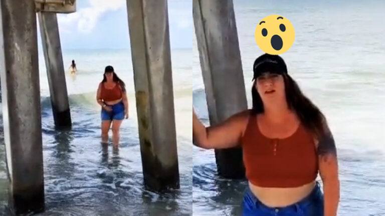 BETRAPT: Vrouw herbekijkt vakantiebeelden en ontdekt dat haar man meer oog had voor… dame in bikini! (video)
