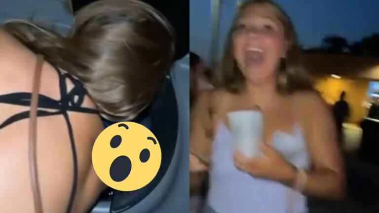 BAH: Vrouw zit met handen in mobiel toilet te graaien! Waarom? Wel… (video)