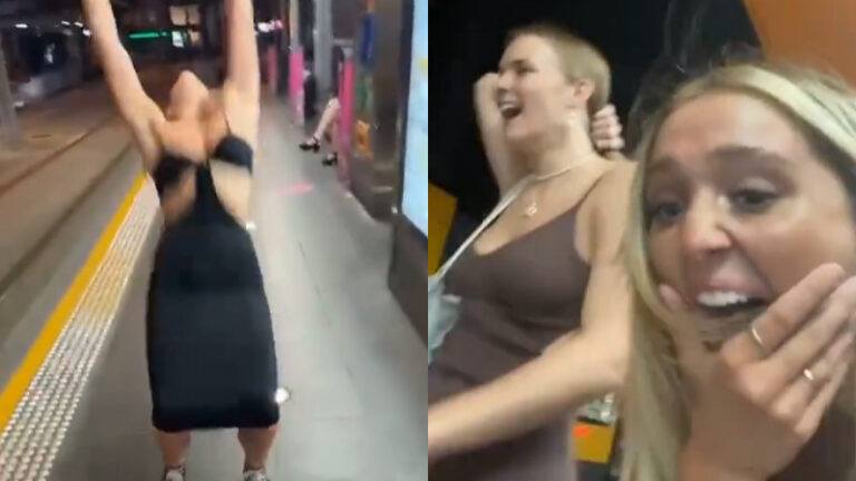 Lenige dame wil even tonen wat ze kan. Maar dan? WOOPS! (video’s)