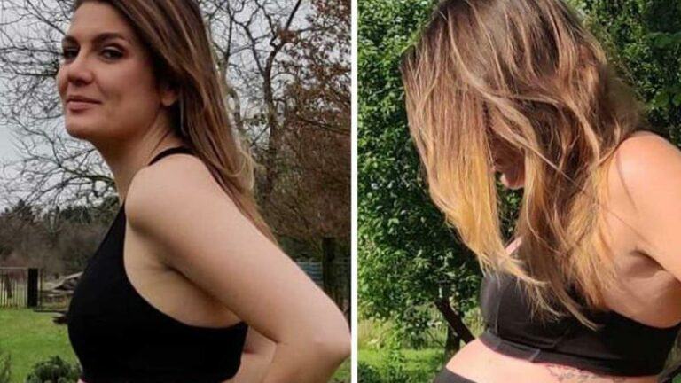 Nasrien Cnops toont verloop van zwangerschap in 9 prachtige foto’s van haar buik