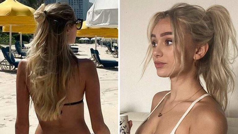Amy Sonck doet volgers wegdromen in sexy pyjama, Celine Van Ouytsel geniet van welverdiende wellness en Luna Stevens poseert met haar zus in doorzichtige lingerie (foto’s)