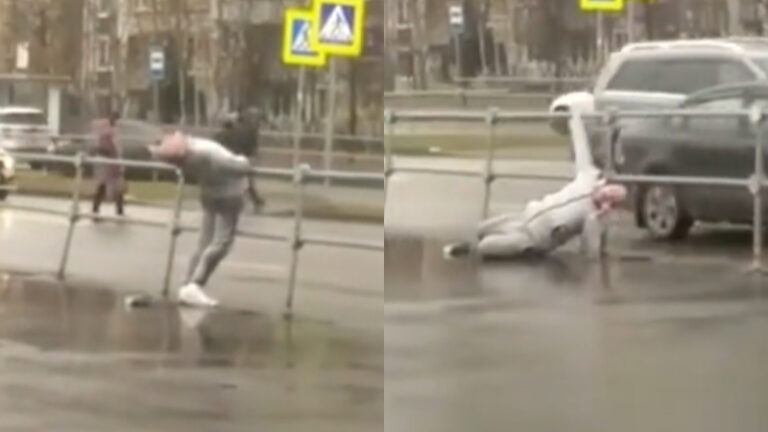 Deze taxichauffeur moet wel ZEER ‘bizarre’ klant ophalen (video)