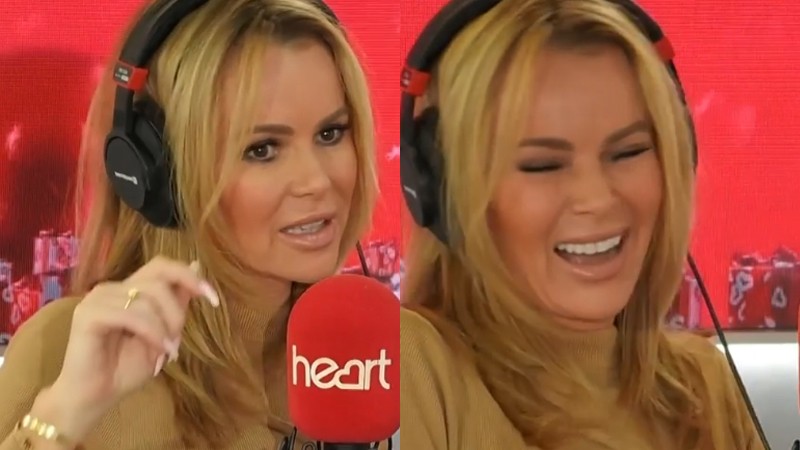 Amanda Holden erg loslippig over doucheseks tijdens radio-uitzending: “Kan niet geloven dat ik dat gezegd heb!” (video)