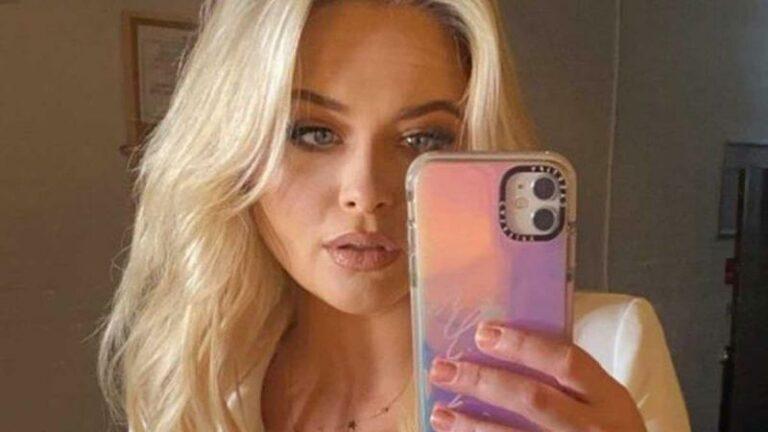 Britse actrice gegeneerd wanneer haar broek openscheurt tijdens shoot (foto)