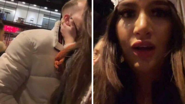 Vrouw betrapt vriendje op overspel terwijl ze een video opneemt: «Die heeft nogal lef, zeg!» (video)