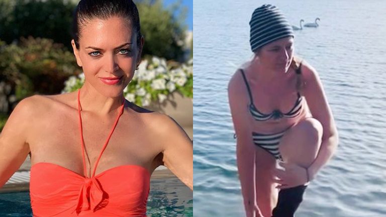 Tinne Oltmans poseert in straffe outfit, Salma Hayek deelt zwoele blik en Hilde De Baerdemaeker gaat voor frisse duik (foto’s)