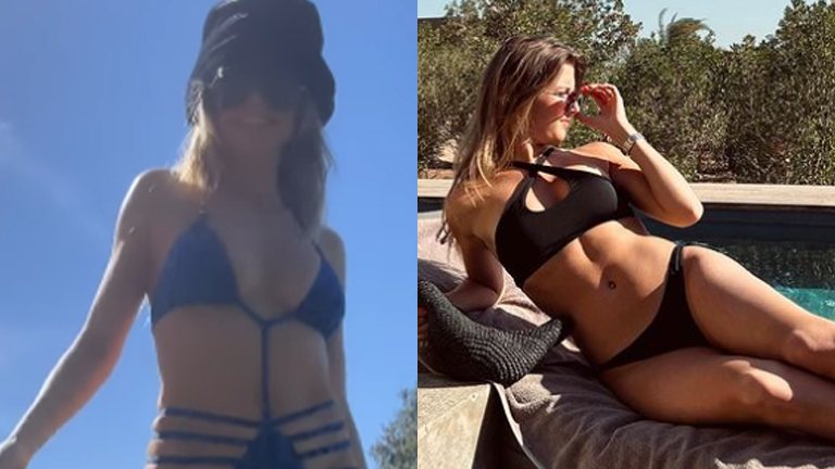 Ex-K3’tje Klaasje deelt zwoele blik, Megan Fox poseert in sexy outfit en Heidi Klum geniet in pikant badpak (foto’s/video)