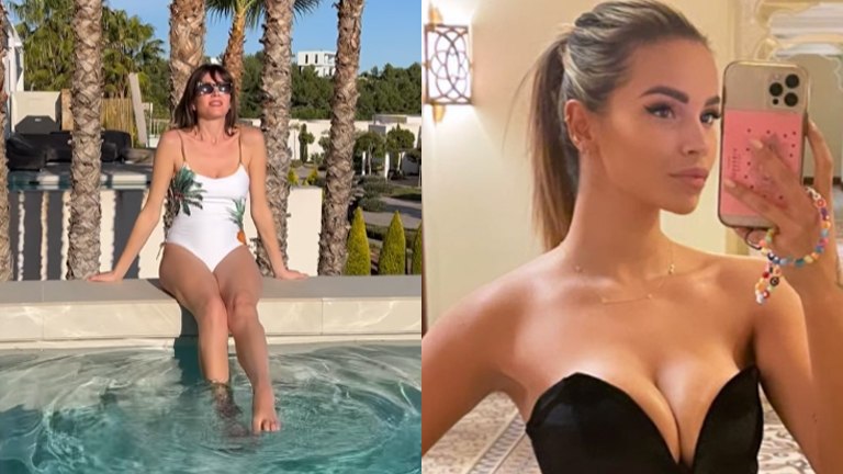 ‘Temptation’-presentatrice Monica Geuze pakt uit met decolleté, Astrid Coppens straalt in badpak en zus van Kate Moss poseert halfnaakt (foto’s)