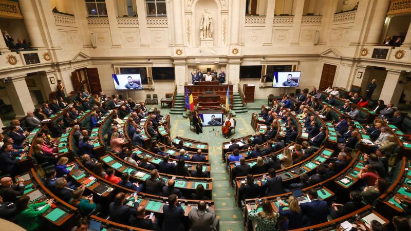 Zelenski spreekt België toe:«Vrede is meer waard dan diamanten»