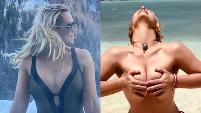 Megan Fox straalt in pikante outfit, zwangere Rihanna toont bolle buikje en Britney Spears poseert halfnaakt (foto’s)