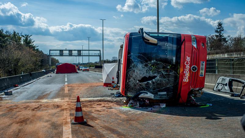 Busongeval E19: vooral Franse en enkele Spaanse passagiers aan boord