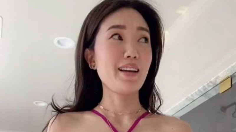 Vrouw past peperduur badpak, maar het resultaat is om te janken: «Ik kan niet stoppen met lachen!» (video)