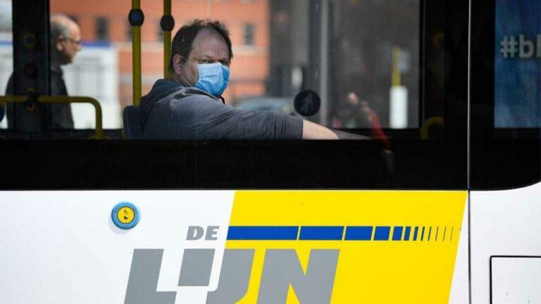 Mondmasker niet meer verplicht op openbaar vervoer