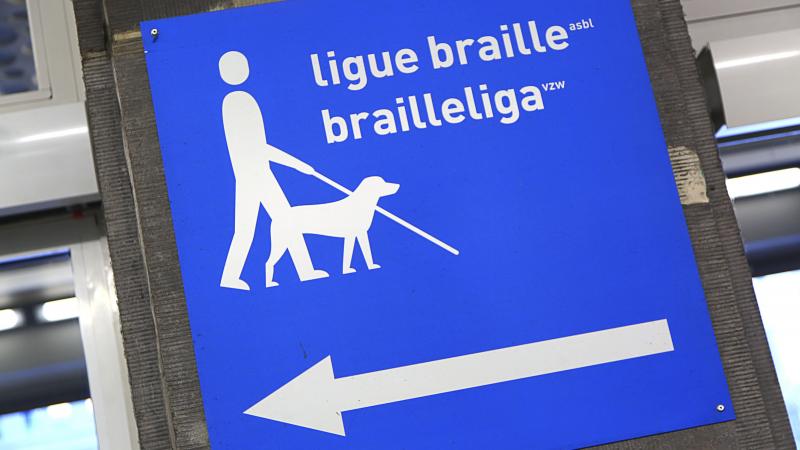 Brailleliga loopt 20 km door Brussel voor blinde en slechtziende kinderen