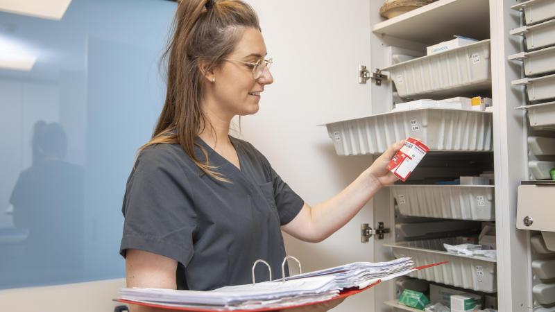 De werkdag van Demi, verpleegkundige