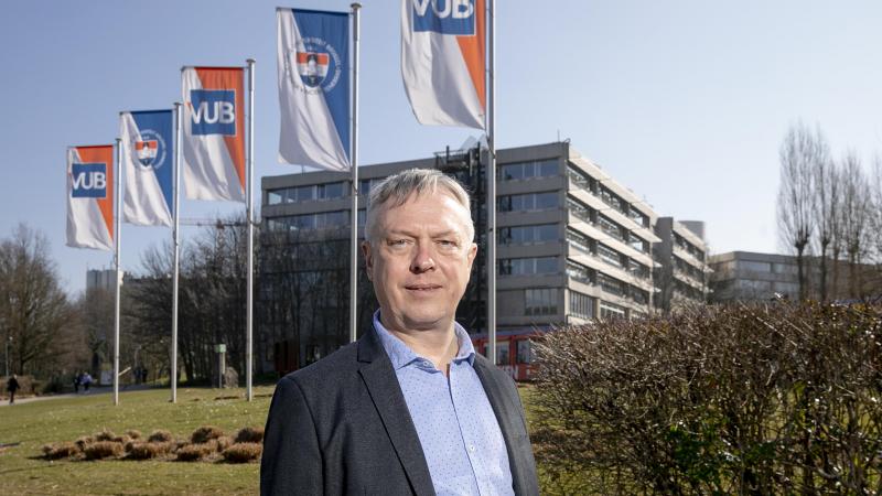 Jan Danckaert is verkozen tot nieuwe rector Vrije Universiteit Brussel