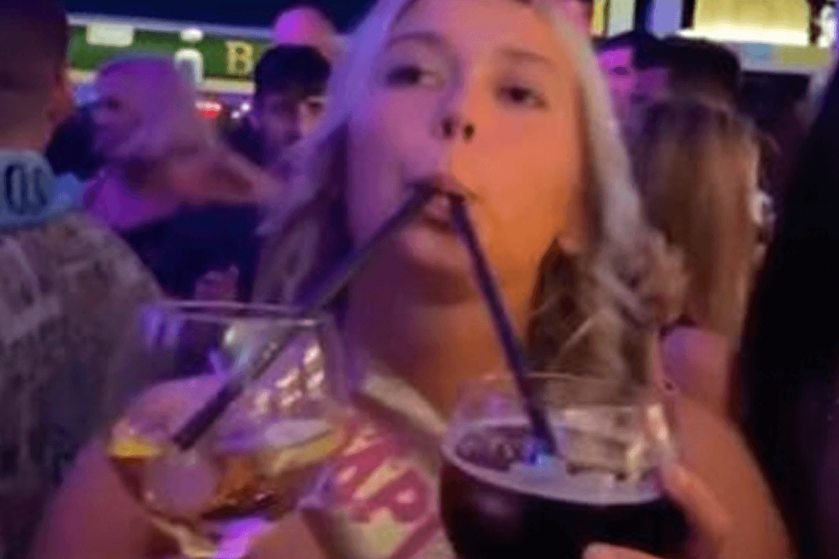 Vrouw nodigt 5 Tinder-matches uit op dezelfde plek op hetzelfde tijdstip: “Gewoon een testje!” (video)